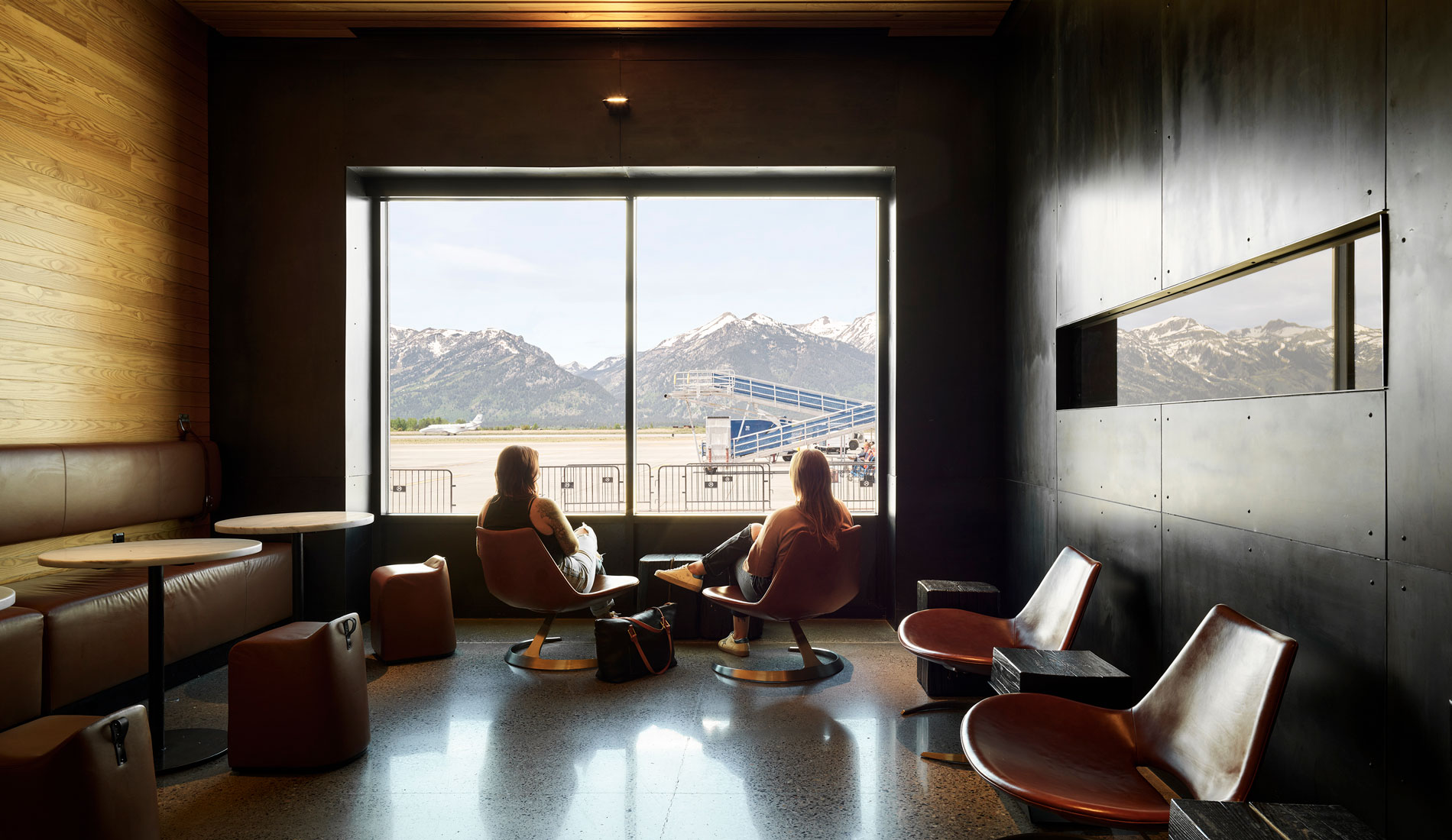 Jackson Hole Airport Main Terminal Baggage Claim Lounge